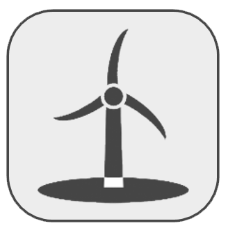 Für Windkraftanlagen und Energieerzeugung